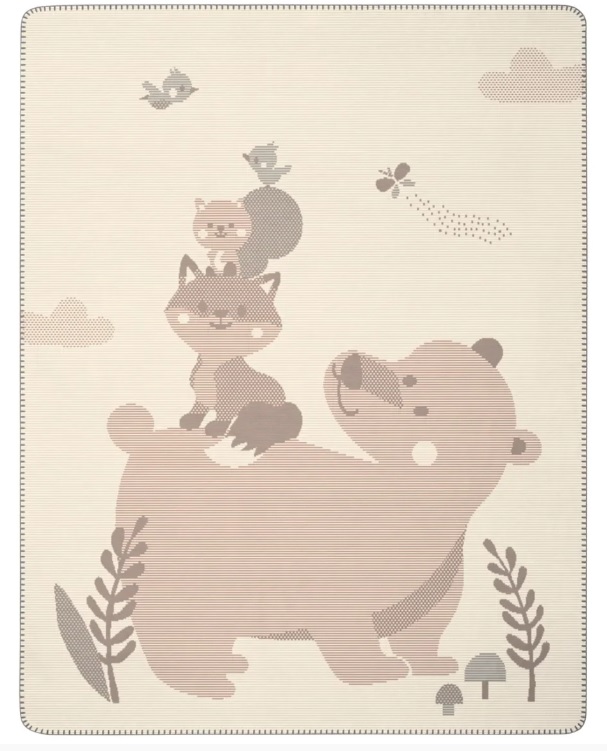 Плед 75х100см, Foxy&Friends, 822055