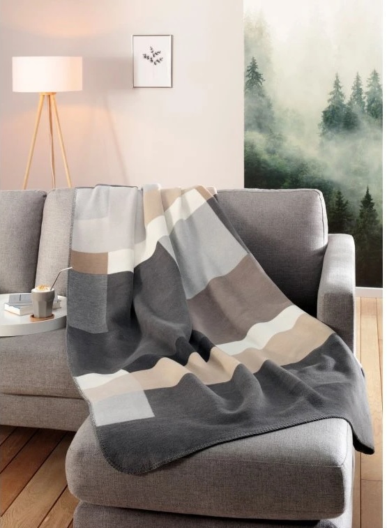 Плед 220х240см, Black Part, 809216