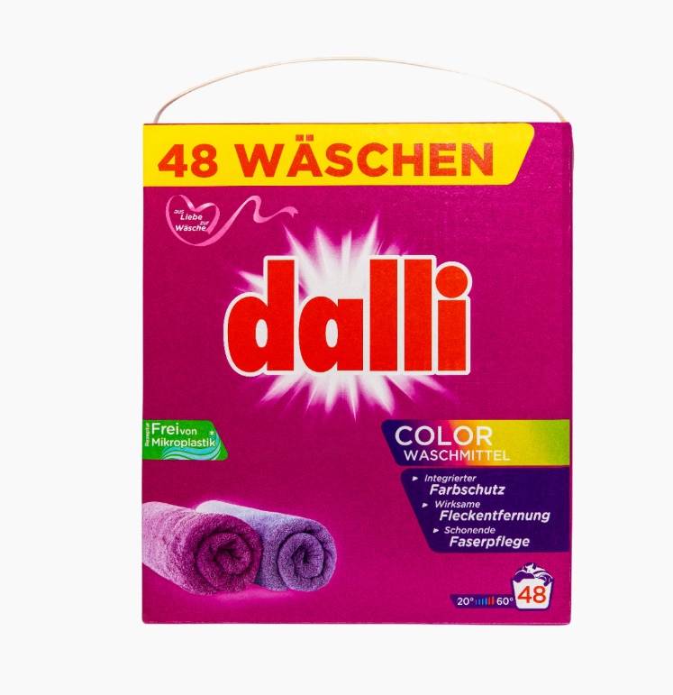 Стиральный порошок для цветного белья Color, 3,12 кг