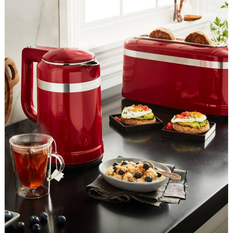 Чайник электрический, 1.5 л, Design, красный, 5KEK1565EER, KitchenAid