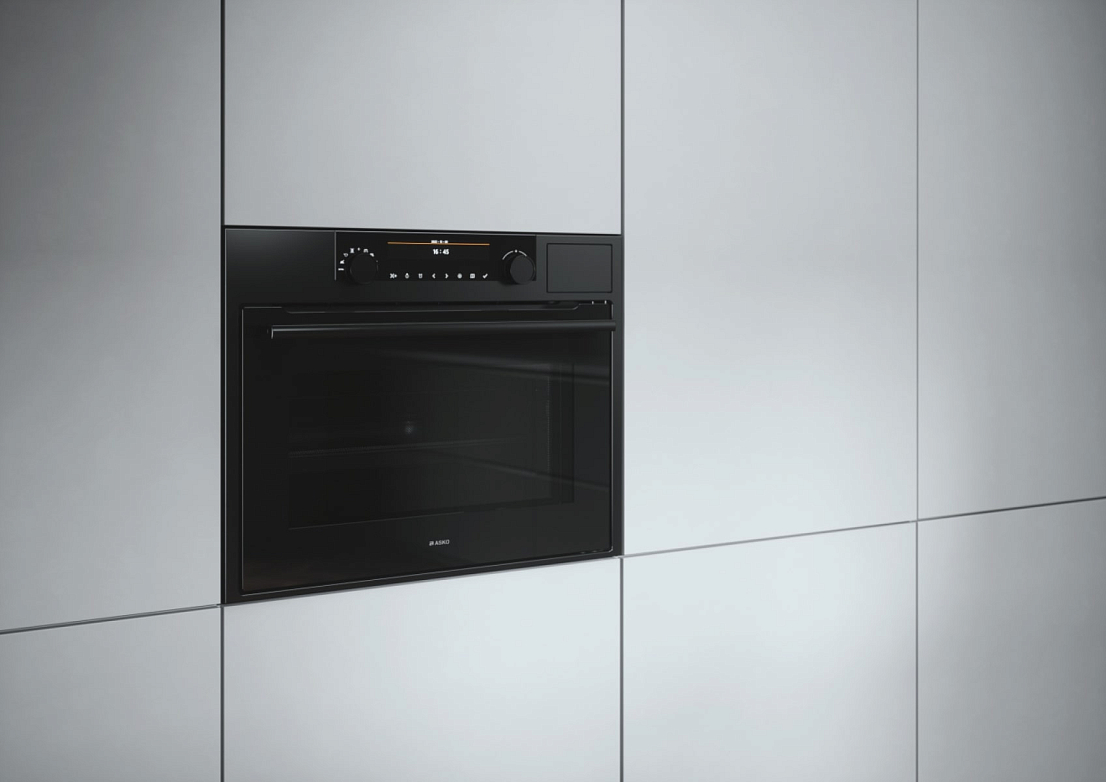 Компактный духовой шкаф OCSM8487A1 с функцией пара и СВЧ