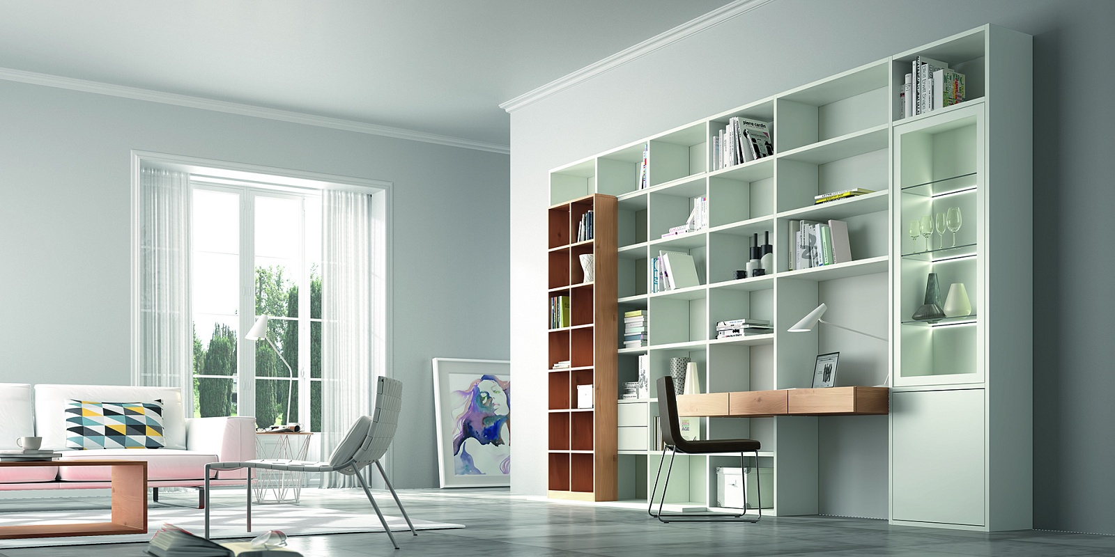 Стеллажная система SINUS