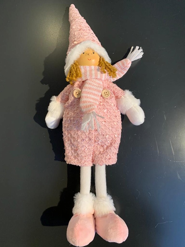 кукла Мартин в розовом костюмчике