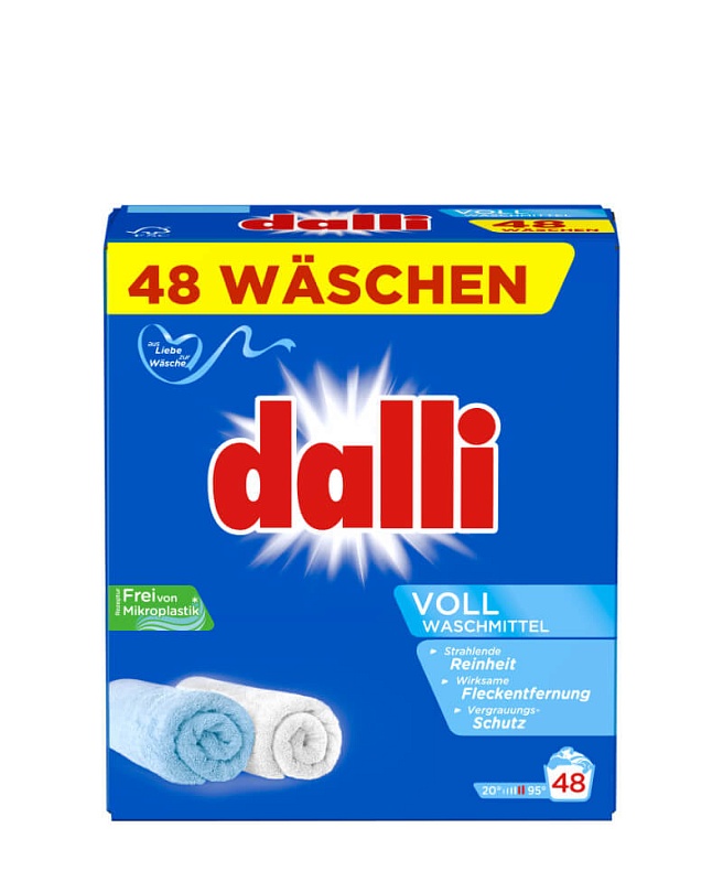 Стиральный порошок Dalli Vollwaschmittel 3,12 кг.
