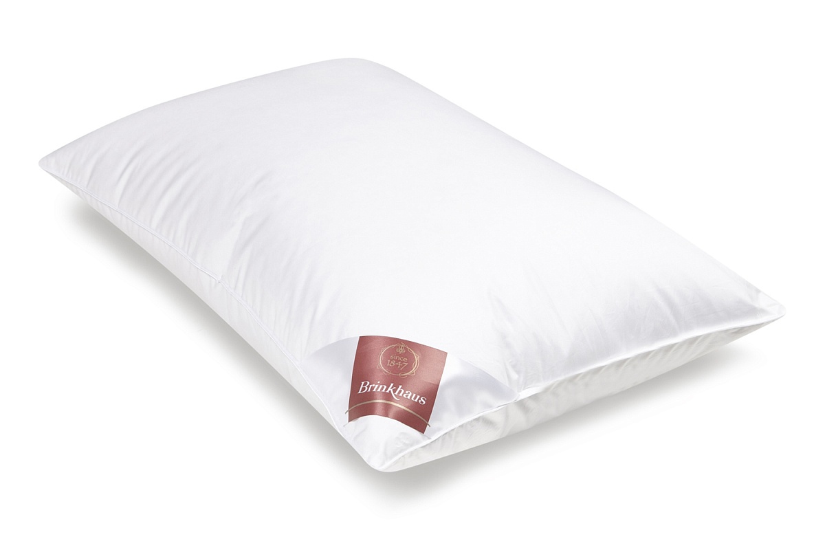 Пуховая подушка  LUXURY TWIN, 2-х камерная, средняя жёсткость Classic