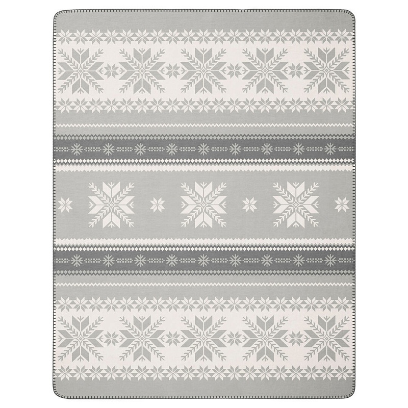 Плед 150х200см, Snow crystals, 790767