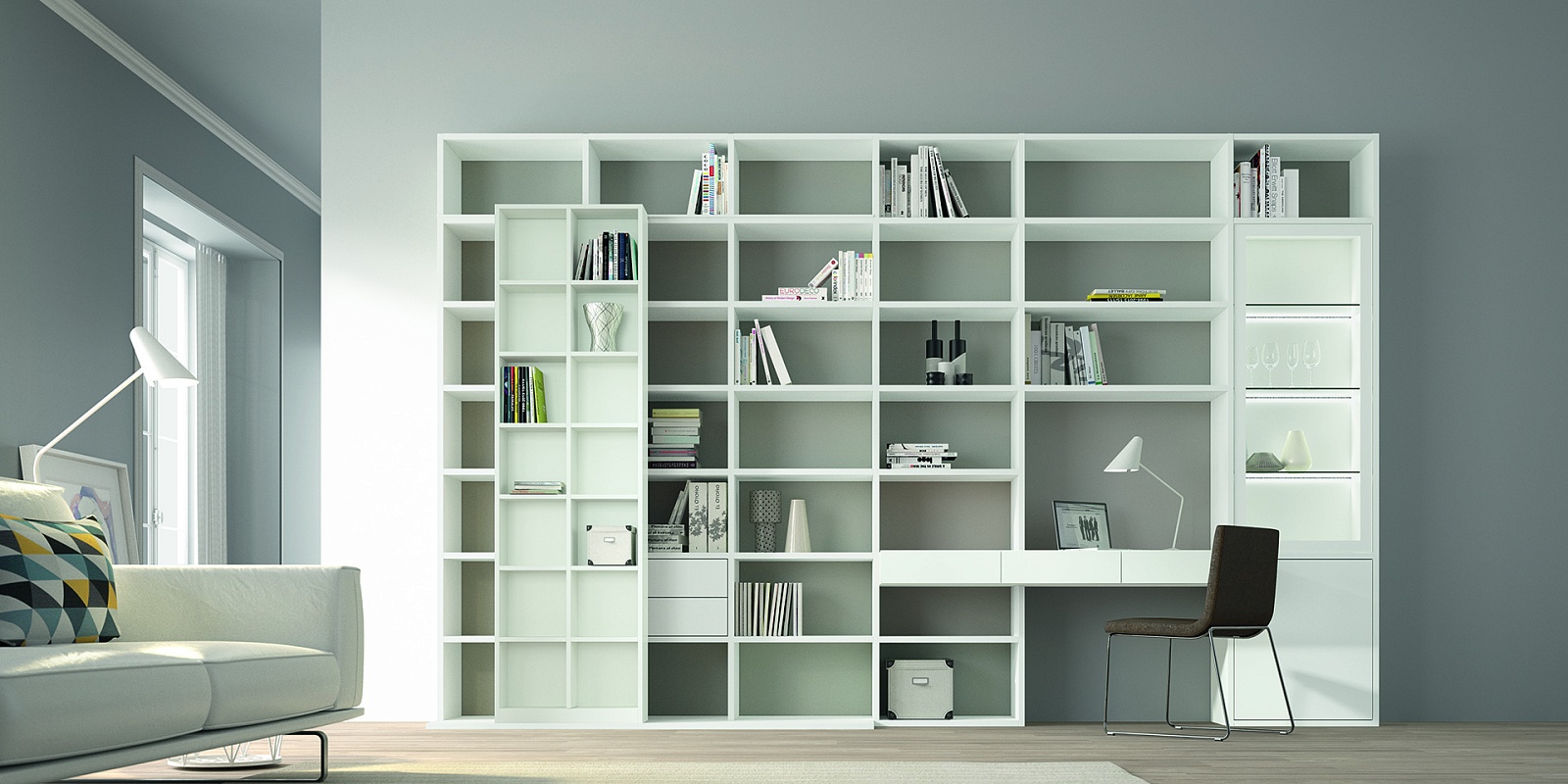 Стеллажная система SINUS