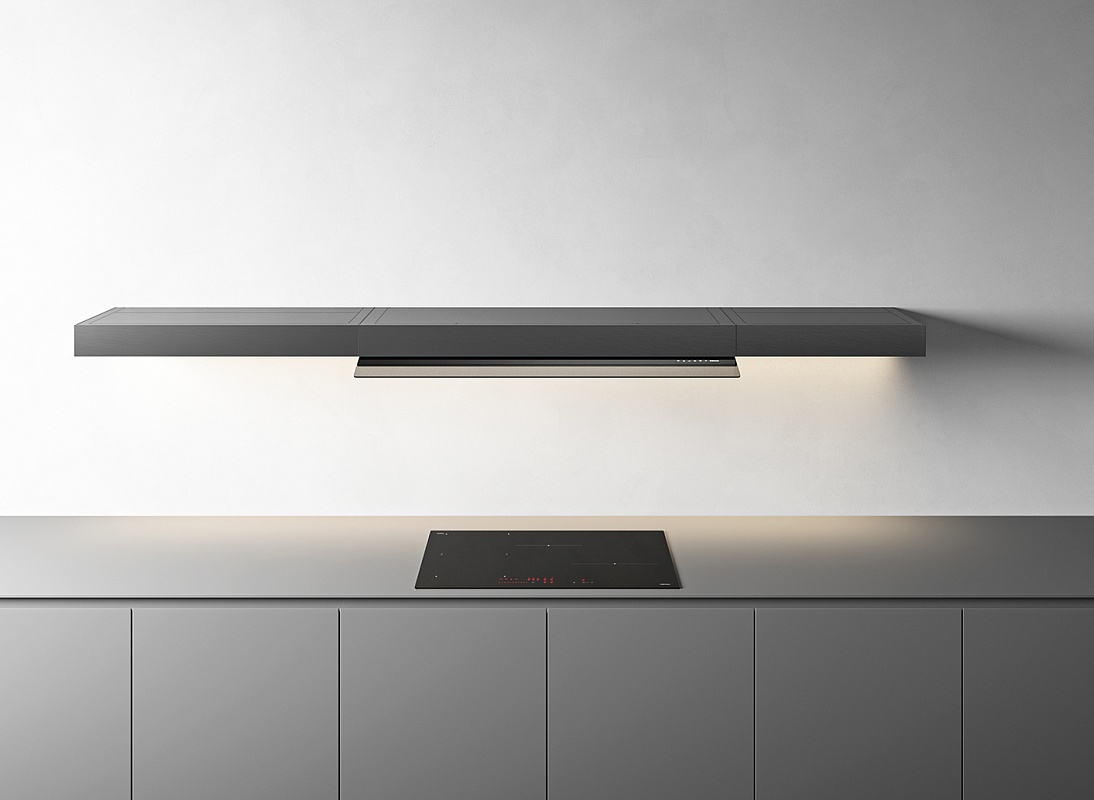 Настенная вытяжка FALMEC SHELF BLACK 1200 мм