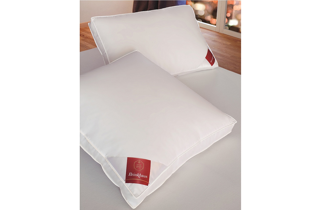 Подушка  BAUSCHI LUX, синтетическое волокно, с бортиком, Classic