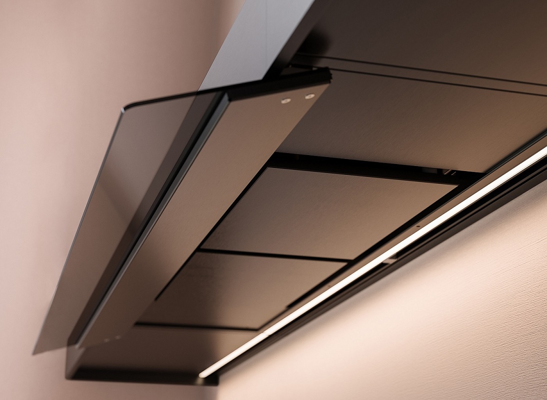 Настенная вытяжка FALMEC SHELF BLACK 1200 мм